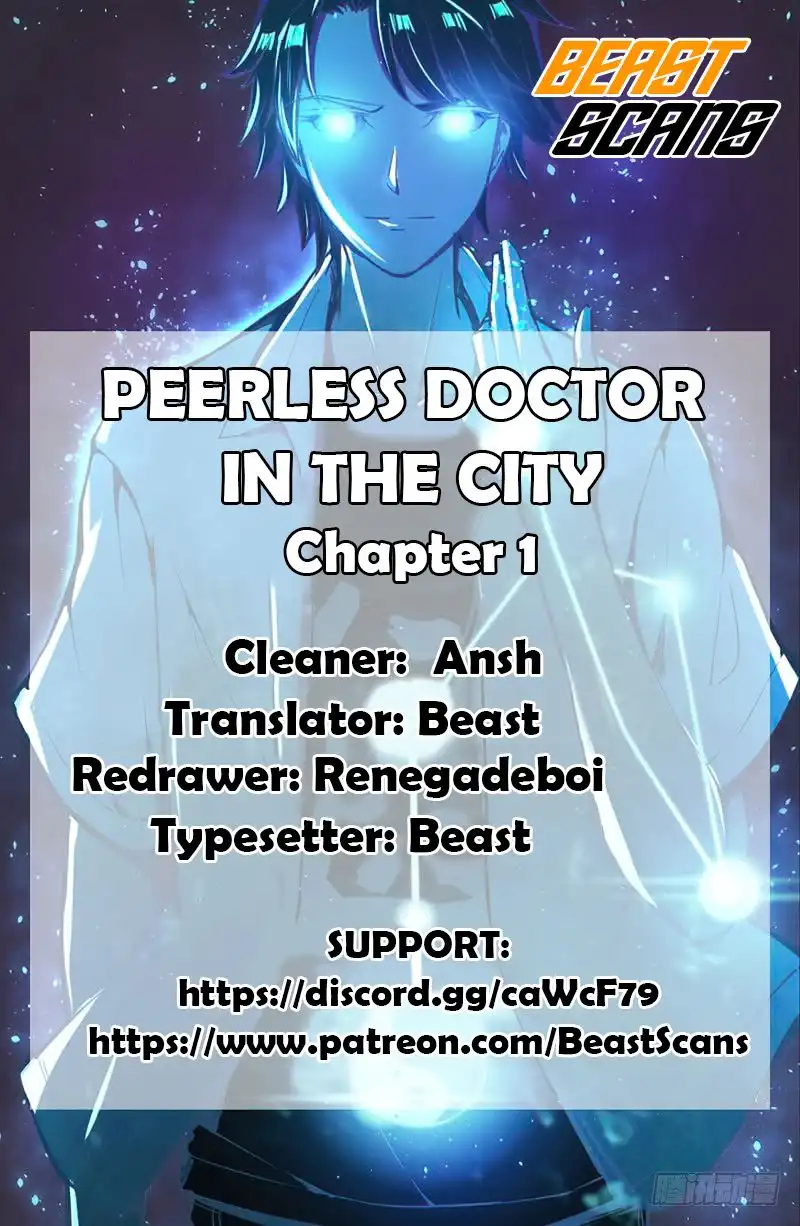 Peerless Doctor In The City Chapter 1 1